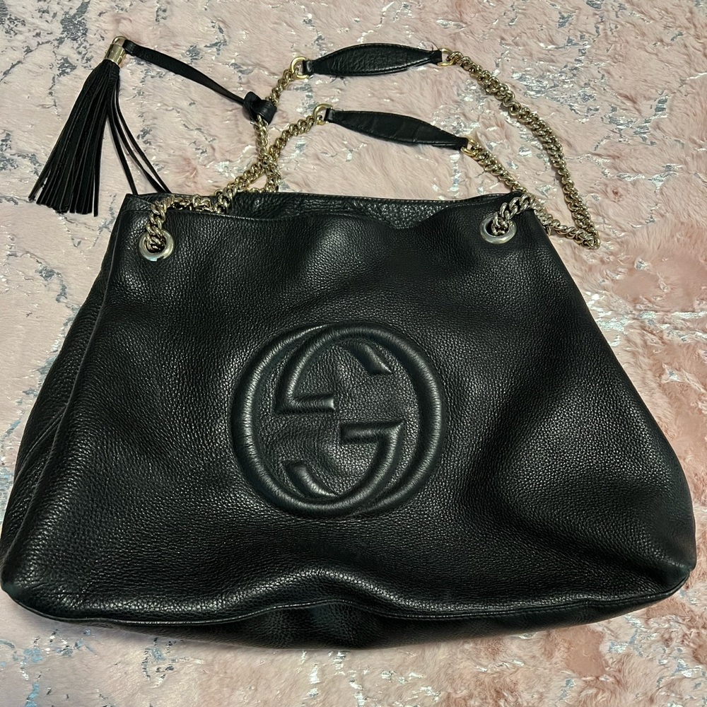 Chain Authentic Gucci  Soho Handbag